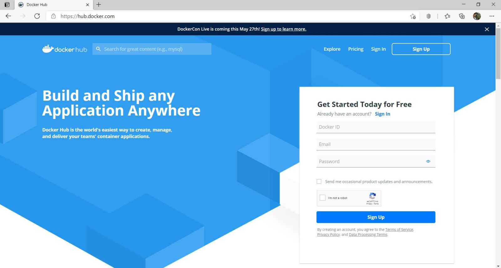 DOCKER HUB